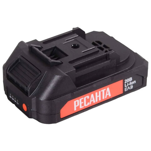 Дрель-шуруповерт аккумуляторная бесщеточная, 20В, 70 Нм, 2х2,0 А*ч, РЕСАНТА ДА-20-2ЛК-БП, 75/14/15 - фото 7