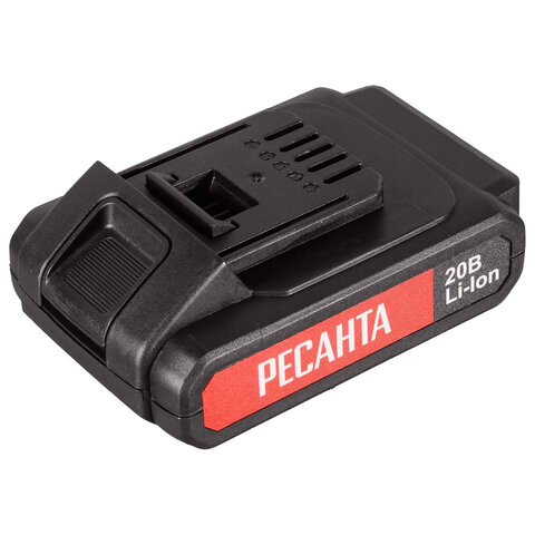 Дрель-шуруповерт аккумуляторная бесщеточная, 20В, 55 Нм, 2х2,0 А*ч, РЕСАНТА ДА-20-2ЛК-Б, 75/14/10 - фото 5