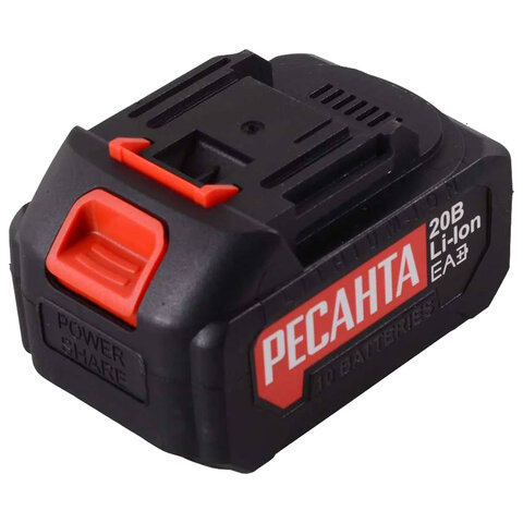 Краскопульт аккумуляторный, 20В, 1.0л, 800 мл/мин, сопло 1-2.5 мм, 1х4А*ч, РЕСАНТА АКП-20Li, 75/17/3 - фото 6