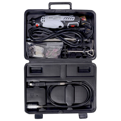 Гравер электрический, 180 Вт, d 2.3-3.2 мм, 35 предметов, РЕСАНТА Г-180ЭГ, 75/4/1 - фото 7