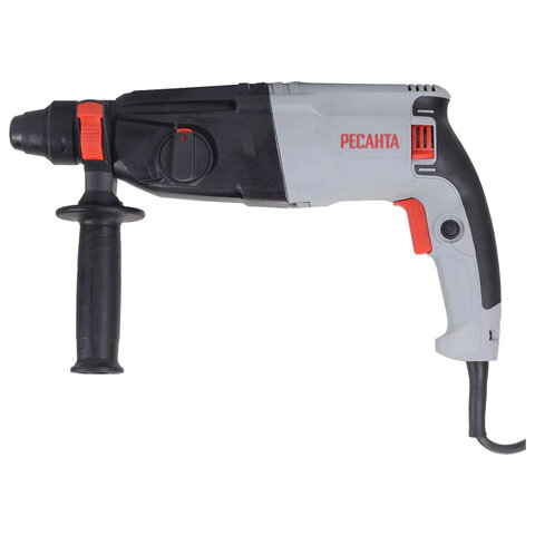 Перфоратор сетевой 800 Вт, 1100 об/мин, 5200 уд/мин, патрон SDS PLUS, РЕСАНТА П-28-800К, 75/3/1 - фото 3