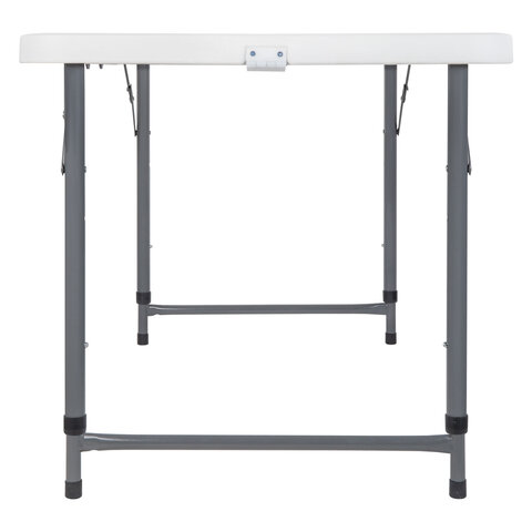 Стол складной NOSTRESS Country FT-004 (ш1220*г610*в740/580мм) НАГРУЗКА до 150кг,пластик белый,680055