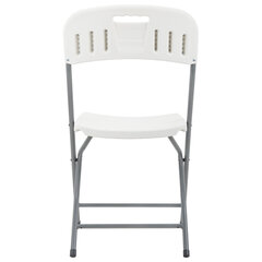 Стул складной NOSTRESS (НОСТРЕСС) &laquo;Country FC-003&raquo;, усиленный каркас, НАГРУЗКА до 150 кг, пластик HDPE, белый, 680056
