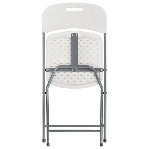 Стул складной NOSTRESS Country FC-003, НАГРУЗКА до 150кг, КОМПЛЕКТ 2шт., пластик HDPE белый,680059