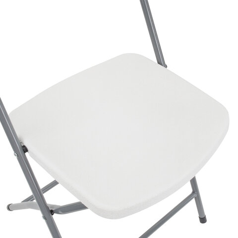 Стул складной NOSTRESS Country FC-003, НАГРУЗКА до 150кг, КОМПЛЕКТ 2шт., пластик HDPE белый,680059