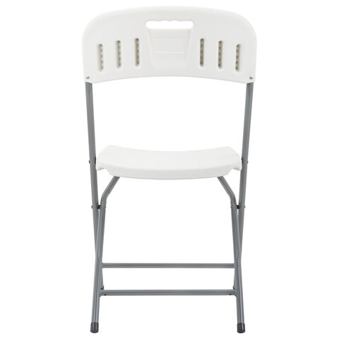 Стул складной NOSTRESS Country FC-003, НАГРУЗКА до 150кг, КОМПЛЕКТ 2шт., пластик HDPE белый,680059