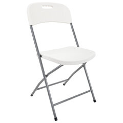 Стул складной NOSTRESS (НОСТРЕСС) &laquo;Country FC-003&raquo;, НАГРУЗКА до 150 кг, КОМПЛЕКТ 2 шт., пластик HDPE, белый, 680059