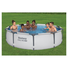 Каркасный бассейн &laquo;Steel Pro Max&raquo; 305&times;76 см, 4678 л, усиленный каркас, BESTWAY, 56406