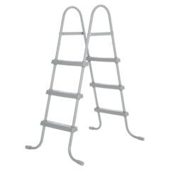 Каркасный бассейн, фильтр-насос 3028 л/<wbr/>ч, лестница, тент &laquo;Steel Pro Max&raquo; 457&times;107 см, 14970 л, усиленный каркас, BESTWAY, 56488