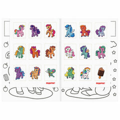 Книжка-раскраска С СИЯЮЩИМИ НАКЛЕЙКАМИ, АССОРТИ дизайнов, 195&times;276 мм, 16 стр., ПП