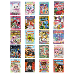 Книжка-раскраска "ПОПУЛЯРНЫЕ СЮЖЕТЫ" АССОРТИ, 214х290 мм, 16 страниц, "УМКА"