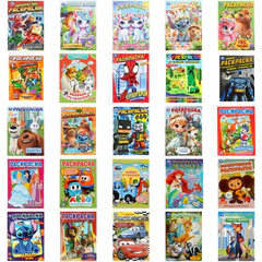 Книжка-раскраска &laquo;ЛИЦЕНЗИОННЫЕ СЮЖЕТЫ&raquo;, АССОРТИ, 210&times;290 мм, 16 страниц, &laquo;УМКА&raquo;