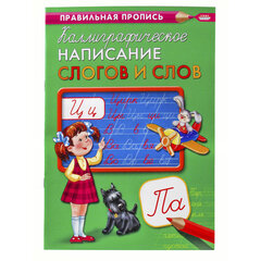 Пропись "Каллиграфическое письмо", АССОРТИ, А4, 16 страниц, ПР