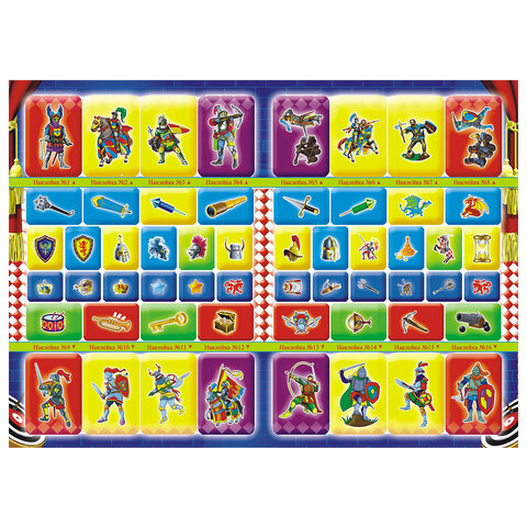 Раскраска с заданиями + 56 наклеек "Наклей и раскрась" с цветным фоном, А5, 16 стр., 16,2х23,4 см, АССОРТИ, ЛиС - фото 13