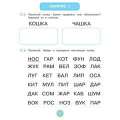 Прописи "Умные прописи ПИШЕМ, ЧИТАЕМ, СЧИТАЕМ", 5+, КОМПЛЕКТ 4 шт., 32 стр., 170x220 мм, ПРОСВЕЩЕНИЕ, 0414-01