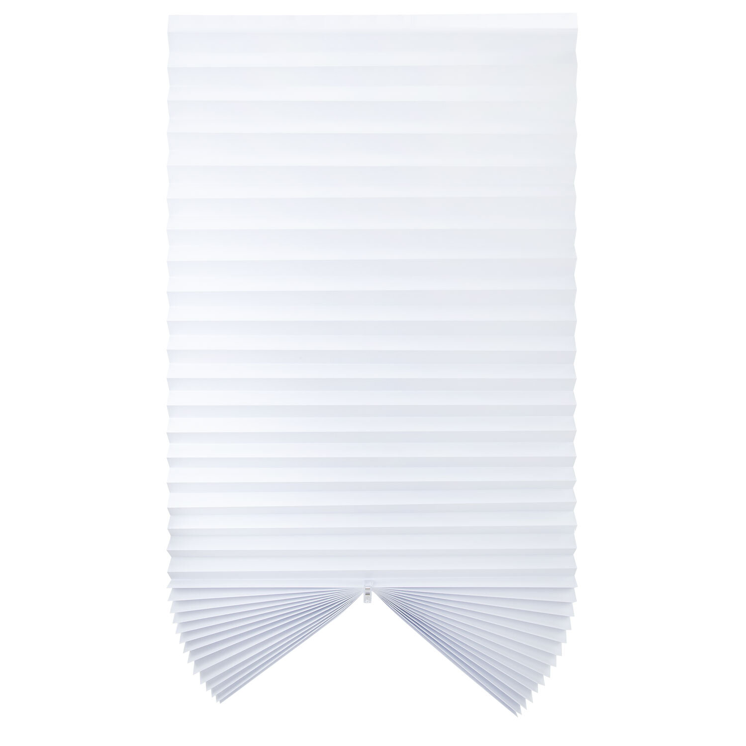 Жалюзи-плиссе, штора бумажная самоклеящаяся КОМПЛЕКТ 3 шт., BRABIX, 60х180 см, ЭКО, 80 г/м2, цвет белый, 700003