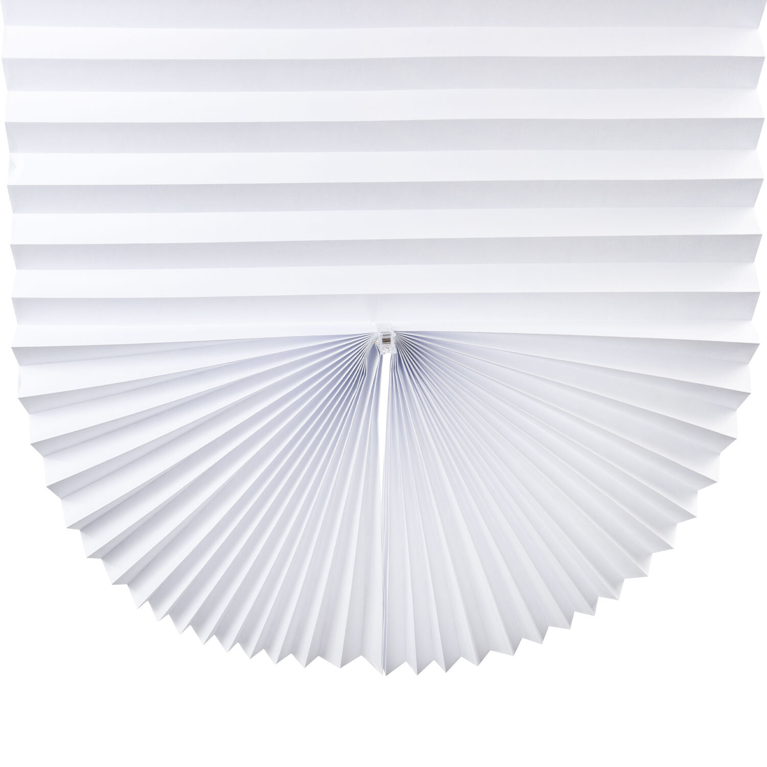 Жалюзи-плиссе, штора бумажная самоклеящаяся КОМПЛЕКТ 3 шт., BRABIX, 60х180 см, ЭКО, 80 г/м2, цвет белый, 700003