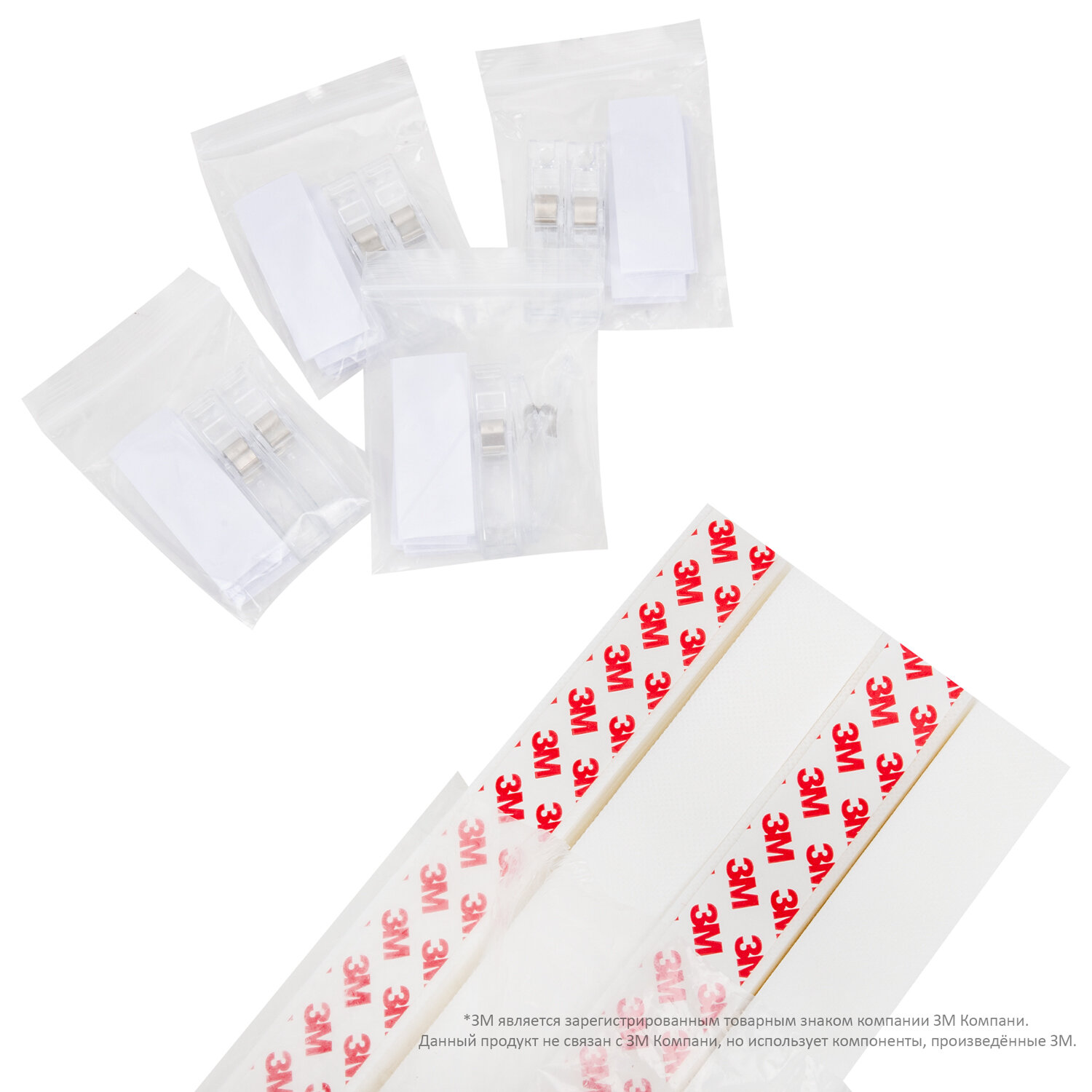 Жалюзи-плиссе, штора тканевая самоклеящаяся КОМПЛЕКТ 4 шт., BRABIX, 60х180 см, СТАНДАРТ, 60 г/м2, цвет белый, 700006