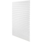 Жалюзи-плиссе, штора тканевая самоклеящаяся BRABIX, 60х180 см, СТАНДАРТ+, 80 г/м2, цвет белый, 1 шт., 700007