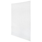 Жалюзи-плиссе, штора тканевая самоклеящаяся BRABIX, 90х180 см, СТАНДАРТ+, 80 г/м2, цвет белый, 1 шт., 700008