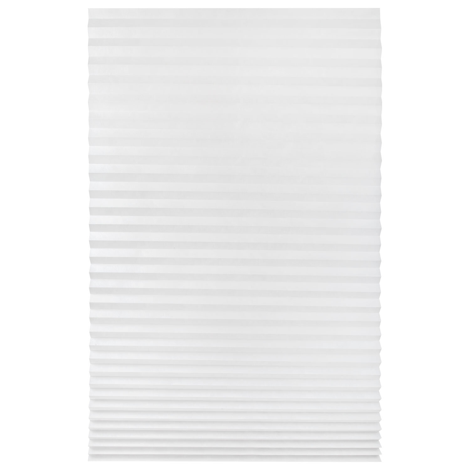 Жалюзи-плиссе, штора тканевая самоклеящаяся КОМПЛЕКТ 2 шт., BRABIX, 90х180 см, "СТАНДАРТ+", 80 г/м2, цвет белый, 700009