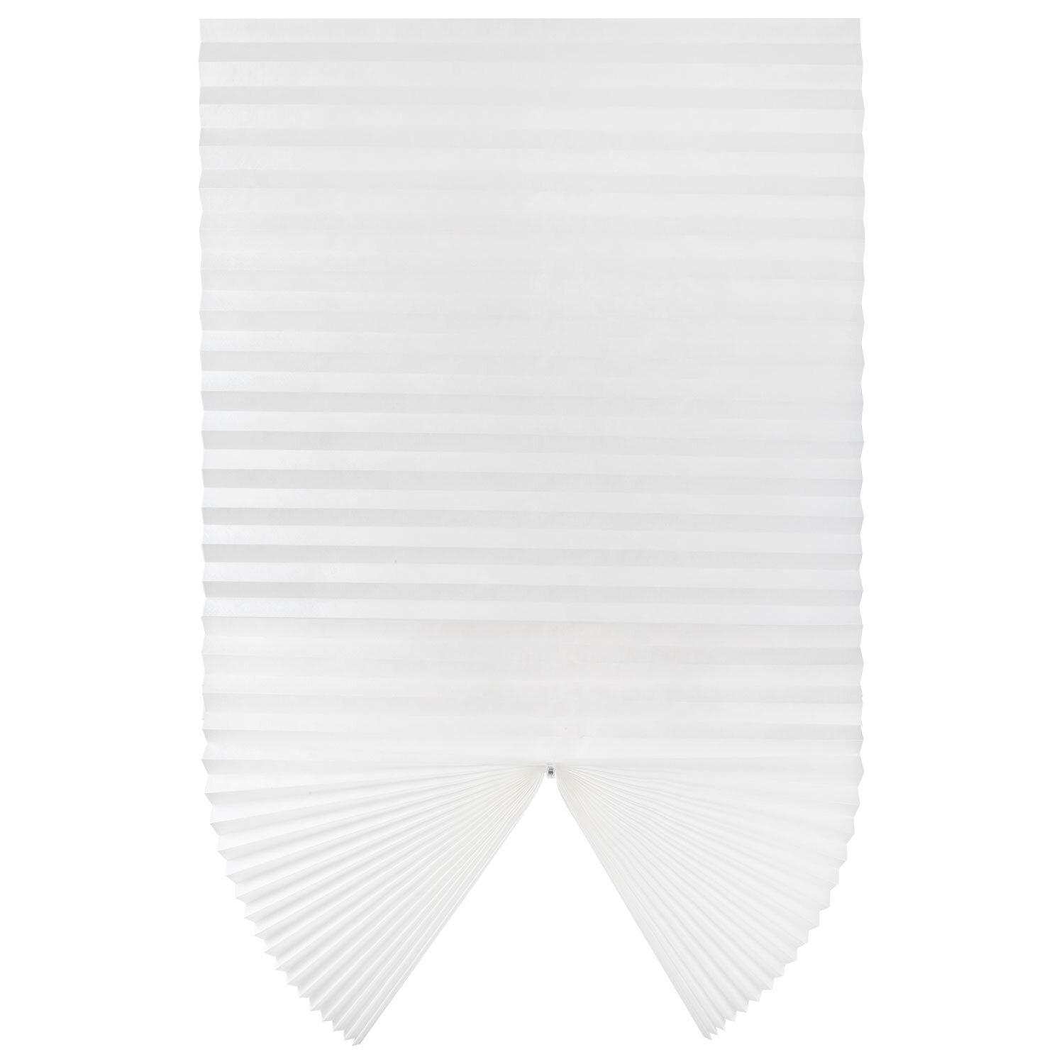 Жалюзи-плиссе, штора тканевая самоклеящаяся КОМПЛЕКТ 2 шт., BRABIX, 90х180 см, "СТАНДАРТ+", 80 г/м2, цвет белый, 700009