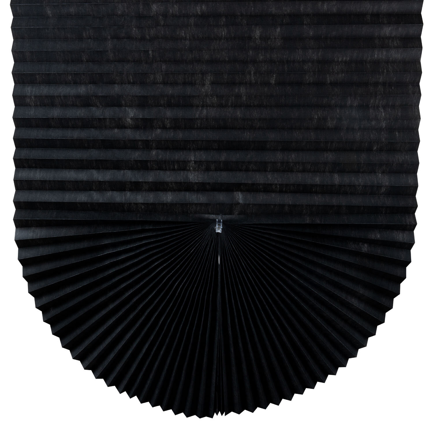 Жалюзи-плиссе, штора тканевая самоклеящаяся BRABIX, 90х180 см, "СТАНДАРТ+", 80 г/м2, цвет черный, 1 шт., 700016