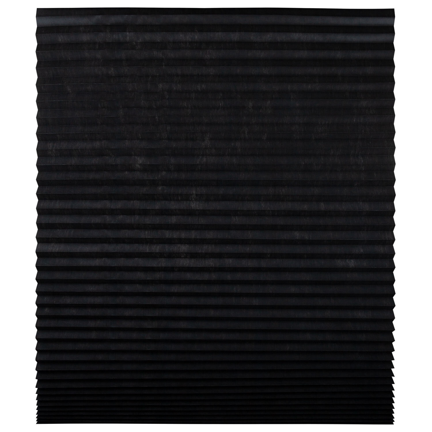 Жалюзи-плиссе, штора тканевая самоклеящаяся BRABIX, 120х180 см, "СТАНДАРТ+", 80 г/м2, цвет черный, 1 шт., 700017