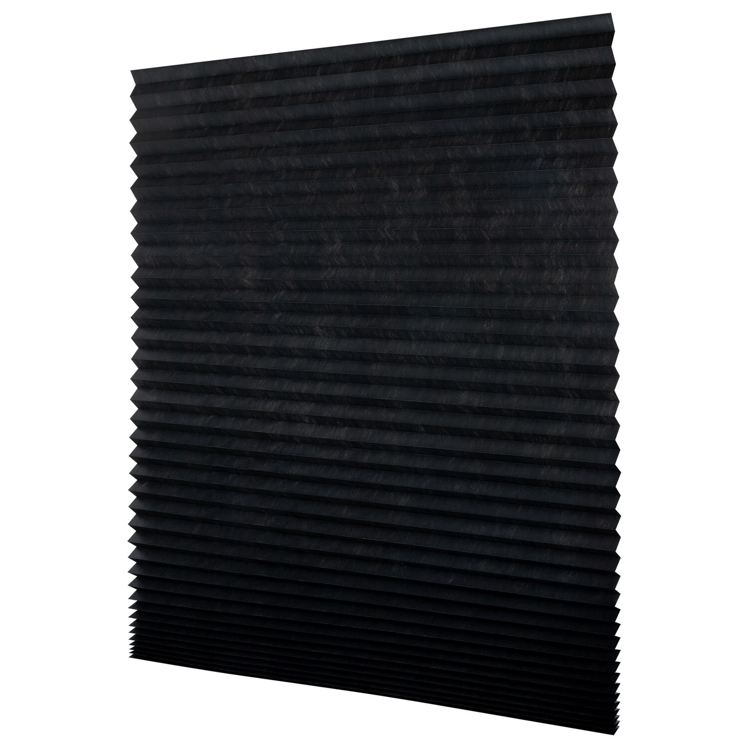 Жалюзи-плиссе, штора тканевая самоклеящаяся BRABIX, 120х180 см, "СТАНДАРТ+", 80 г/м2, цвет черный, 1 шт., 700017