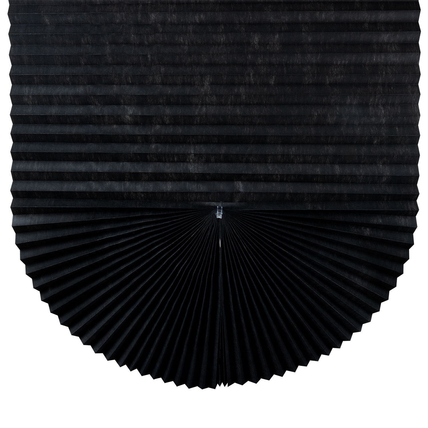 Жалюзи-плиссе, штора тканевая самоклеящаяся BRABIX, 120х180 см, "СТАНДАРТ+", 80 г/м2, цвет черный, 1 шт., 700017