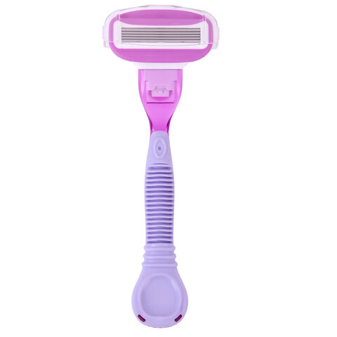 Бритвенный станок многоразовый женский, 5 лезвий, 12 кассет, X-ONE, 700021