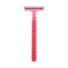 Бритвенные станки одноразовые, 3 лезвия, увлажняющая полоска, фиксированная головка, 5 шт., розовый, X-ONE (ИКС-УАН), 700030