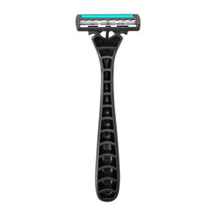 Бритвенные станки одноразовые, 3 лезвия, увлажняющая полоска, плавающая головка, 5 шт., синий, X-ONE (ИКС-УАН), 700036