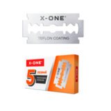 Сменные лезвия из нержавеющей стали для безопасных бритв, 5 штук, Х-ONE (ИКС-УАН), 700038
