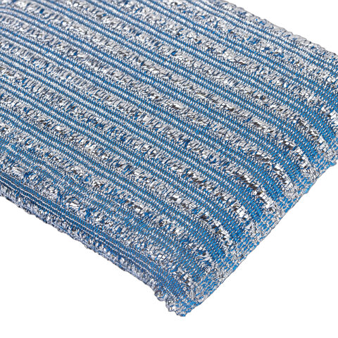 Губка-скрабер 13х8,5х1,5 см, поролон + абразивная оплетка, КОМПЛЕКТ 2 штуки, посуда, уборка, LAIMA, 700057