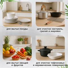Тряпки-салфетки с металлическим эффектом, сетка-скрабер, 20х20 см, КОМПЛЕКТ 3 штуки, для мытья посуды и уборки, без царапин, LAIMA, 700062