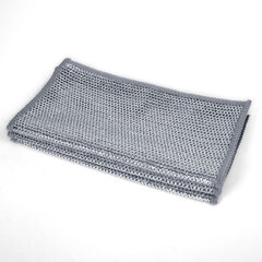 Тряпки-салфетки металлические, сетка-скрабер, 20&times;20 см, КОМПЛЕКТ 3 штуки, для мытья посуды и уборки, не оставляет царапин, LAIMA, 700062