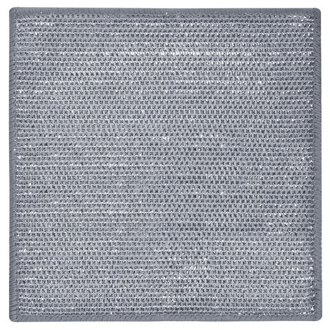 Тряпки-салфетки металлические, сетка-скрабер, 20х20 см, КОМПЛЕКТ 6 штук, для мытья посуды и уборки, не оставляет царапин, LAIMA, 700064