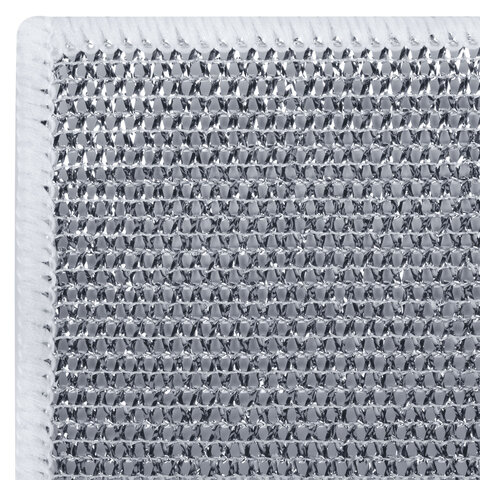 Тряпки-салфетки металлические, сетка-скрабер, 20х20 см, КОМПЛЕКТ 10 штук, для мытья посуды и уборки, не оставляет царапин, LAIMA, 700065