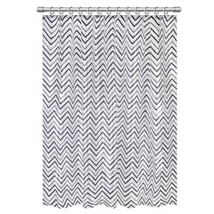 Шторка для ванной ПОЛИЭСТЕР, 180&times;180 см, кольца в комплекте, УЗОРЫ, PRIMILA (ПРИМИЛА), 700078