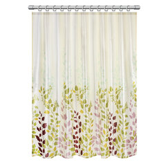 Шторка для ванной ПОЛИЭСТЕР, 180&times;180 см, кольца в комплекте, ФЛОРА, PRIMILA (ПРИМИЛА), 700080