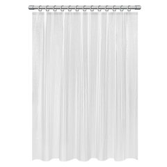Шторка для ванной EVA, 180&times;180 см, кольца в комплекте, БЕЛАЯ ГОЛОГРАФИЯ, PRIMILA (ПРИМИЛА), 700102