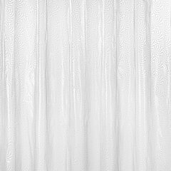 Шторка для ванной EVA, 180&times;180 см, кольца в комплекте, БЕЛАЯ ГОЛОГРАФИЯ, PRIMILA (ПРИМИЛА), 700102