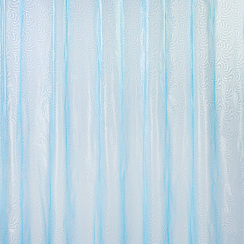 Шторка для ванной EVA, 180х180 см, кольца в комплекте, СИНЯЯ ГОЛОГРАФИЯ, PRIMILA (ПРИМИЛА), 700103