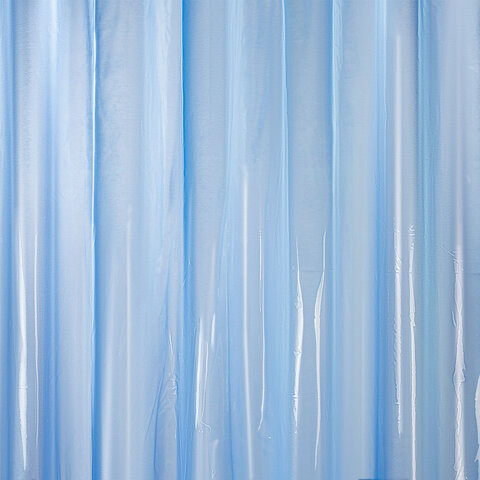 Шторка для ванной EVA, 180х200 см, кольца в комплекте, СИНИЕ ЛИНИИ, PRIMILA (ПРИМИЛА), 700106