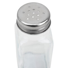 Солонка-перечница 80 мл, CLASSIC, баночка для специй, стекло/<wbr/>сталь, дисплей, WEGLA (ВЕГЛА), 700225