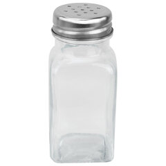 Солонка-перечница 80 мл, CLASSIC, баночка для специй, стекло/<wbr/>сталь, дисплей, WEGLA (ВЕГЛА), 700225