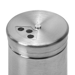 Набор для специй 2&times;140 мл, ULTRA, подставка + солонка + перечница, 3 типа отверстий, WEGLA (ВЕГЛА), 700234