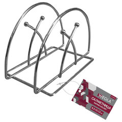 Салфетница овальная 8,2&times;13&times;7,2 см, CLASSIC, хром, WEGLA (ВЕГЛА), 700237