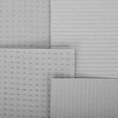 Салфетки губчатые для уборки кухни 15&times;18 см, ЦЕЛЛЮЛОЗНЫЕ, КОМПЛЕКТ 5 шт., серые, LAIMA, 700266